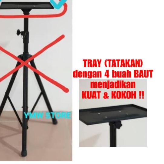 ➾ BESI TRAY TATAKAN TRIPOD PROJECTOR / PROYECTOR (tanpa kaki tripod) ➬