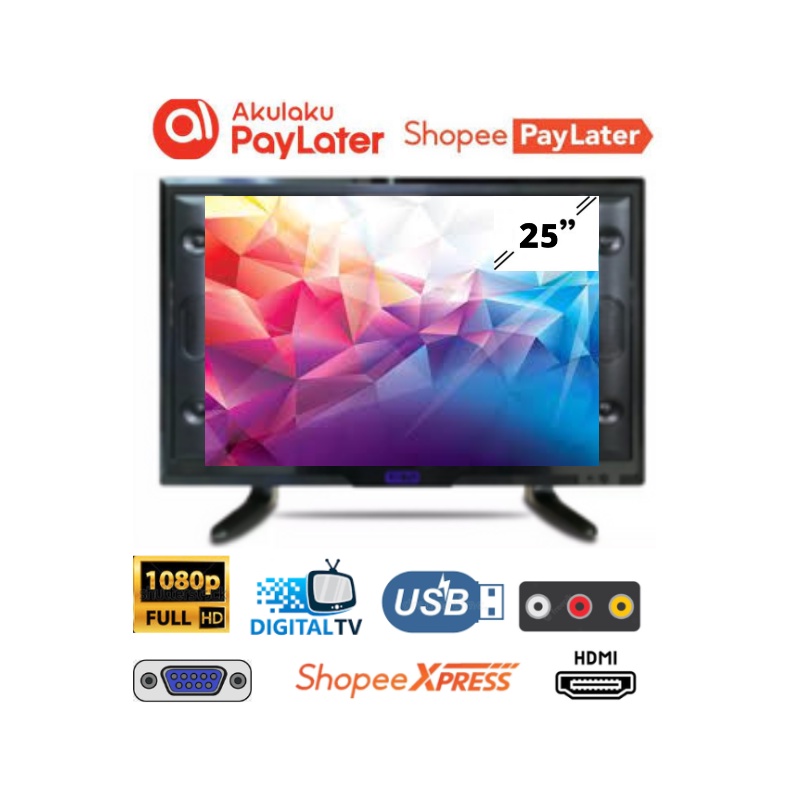 WEYON SAKURA TV 25 inch Full HD TV DIGITAL ORIGINAL LED TV