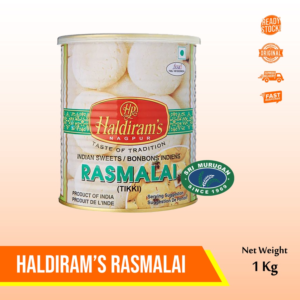 

HALDIRAM'S RASMALAI 1Kg