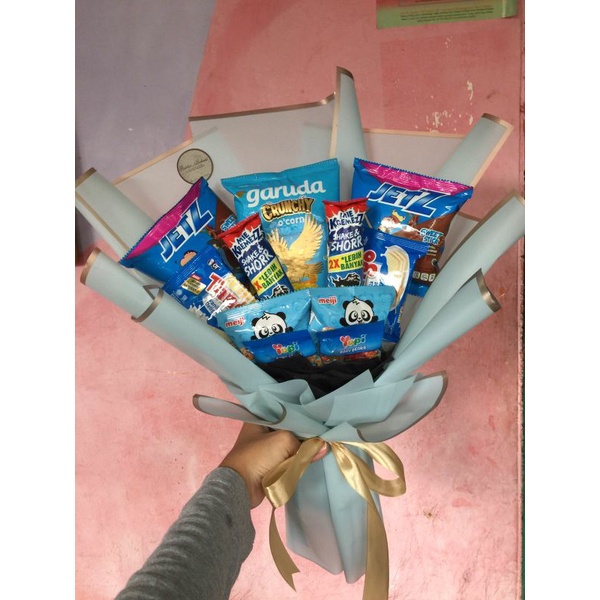 Bucket Snack Biru & Ungu