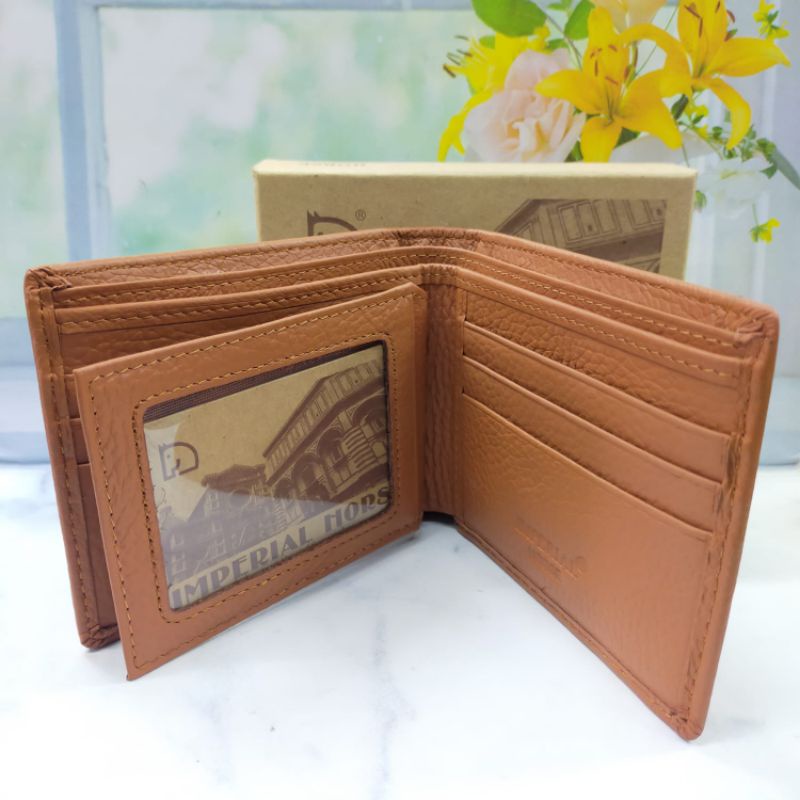 Dompet kulit pria IMPERIAL HORSE plat logo