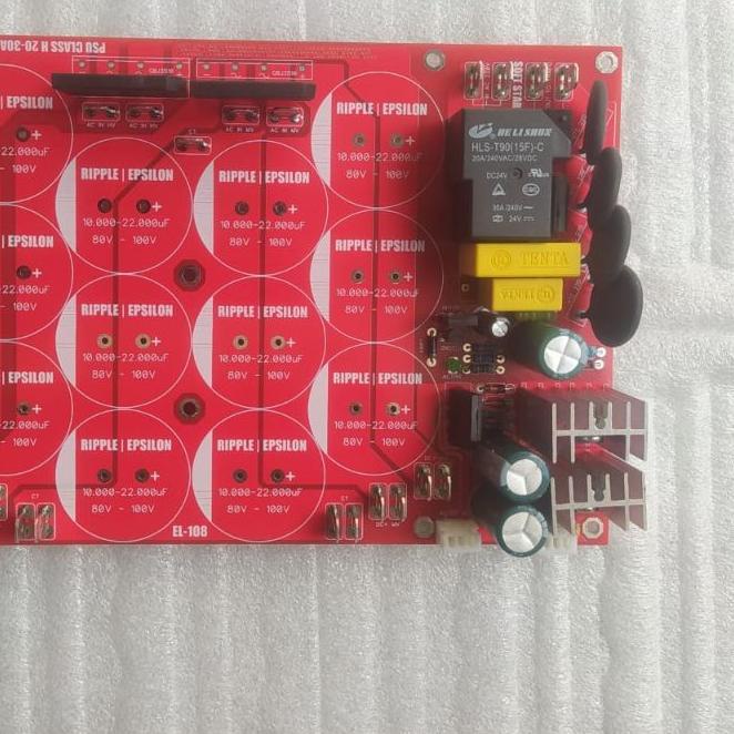 ➸ ELITE KIT PSU CLASS H SINGLE CT PCB DOUBLE LAYER 12 ELCO CAPACITOR ♔