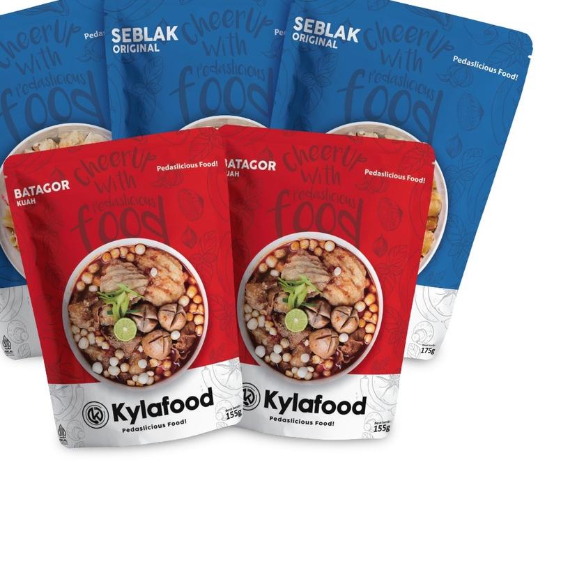 

➹ Kylafood Paket (3 Seblak Original 2 Batagor Kuah) ►