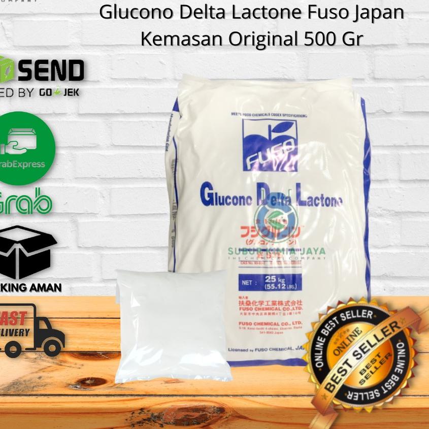 

☞ Glucono Delta Lactone GDL Fuso Japan Food Grade 500 gr ←
