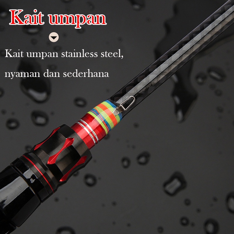 Carbon Fiber Spinning Fishing Rod Max Drag 10kg Baitcasting Fishing Rod 1.8m 1.65m Fishing Pole