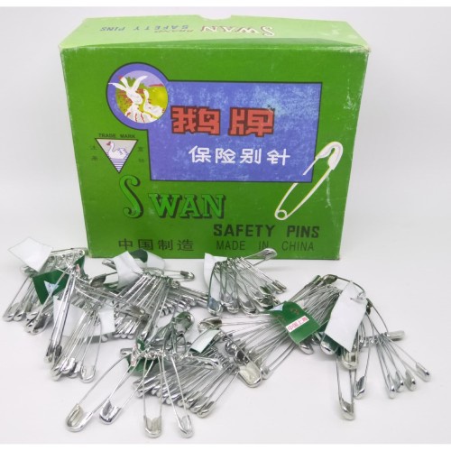 Peniti LSwan Safety Pins Import Qualitas Bagus Isi 12 pcs