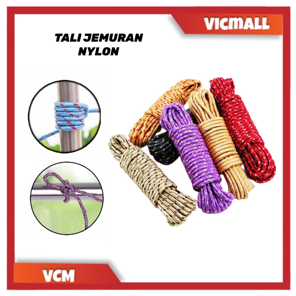 (VCM) Tali Jemuran Nylon Tali Jemuran Bahan Nylon 10M