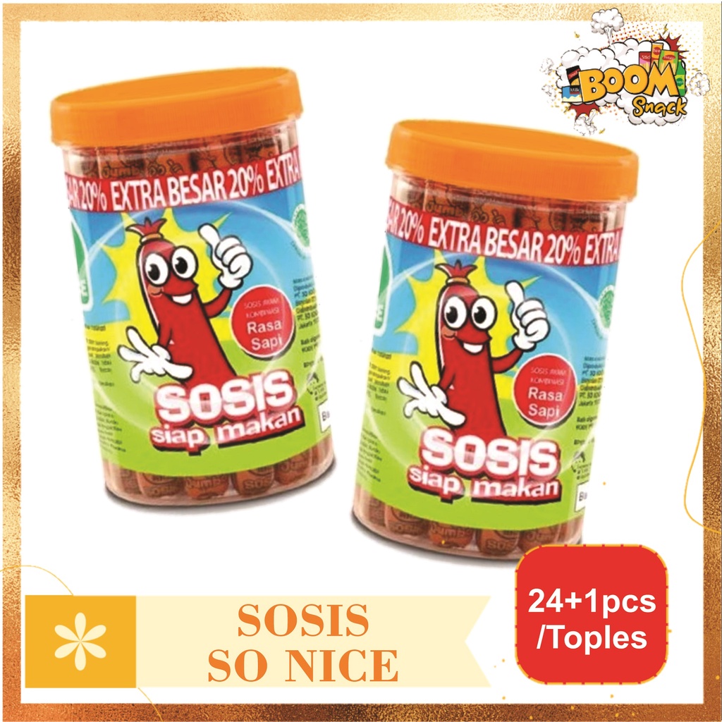 TOP - Sosis So Nice isi 24 pcs Bonus 1 pcs