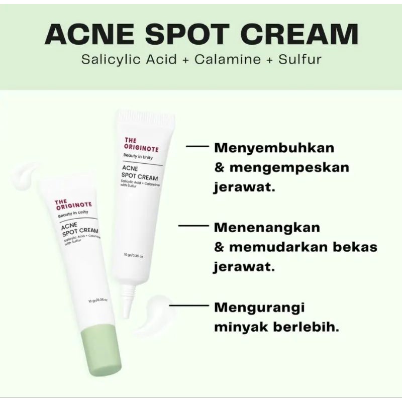 The Originote Acne Spot Cream - Acne Spot Treatment Gel