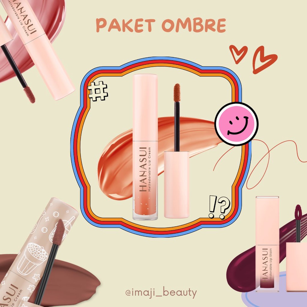 HANASUI OMBRE LIPS PACKAGE