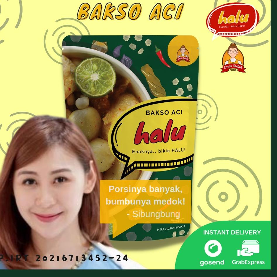 

Belanja Nyaman BASO ACI INSTANT HALU - BAKSO ACI HALU - EMAK INDAH FOOD