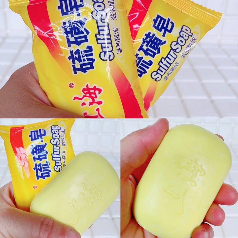 Shanghai Liu Huang Zao - Sulfur Soap 85g 上海 硫磺皂