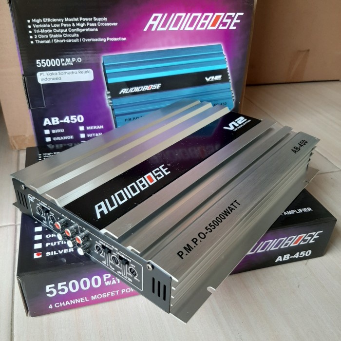 Terlaris Power Audiobose Ab-450 Setara Power Kicx V12