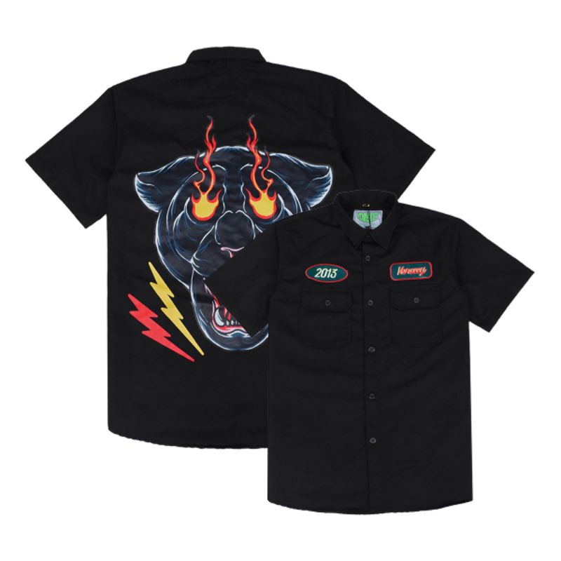 KEMEJA WORK SHIRT VONSEEY LEOPARD WORKSHIRT CASUAL PRIA KEMEJA PRIA KEMEJA PREMIUM