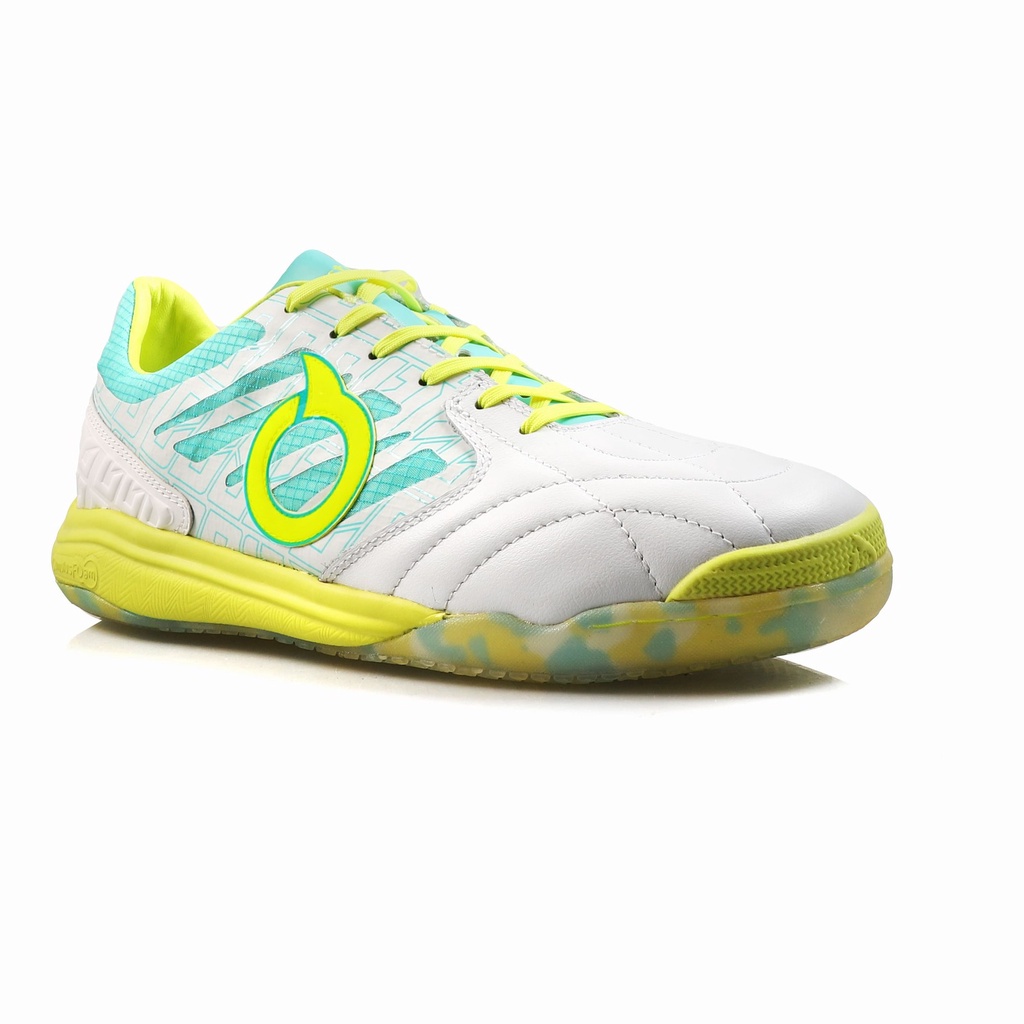 GRATIS ONGKIR !!! SEPATU FUTSAL ORIGINAL ORTUSEIGHT JOGOSALA VICIOUS BBS SE WHITE LIME TOSCA TERBARU DISKON OJANSPORT