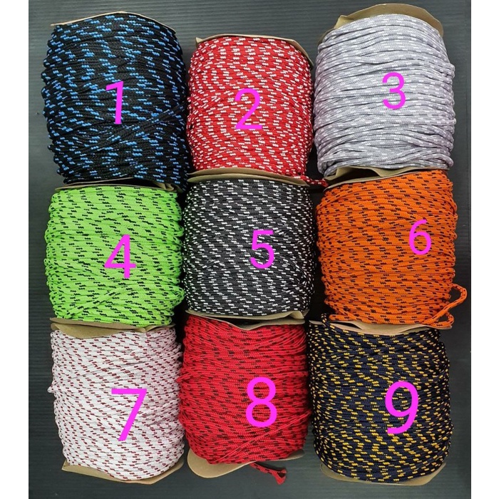 500gram Talikur Kombinasi Tali Sepatu Jaket Hoodie Bulat Stopper