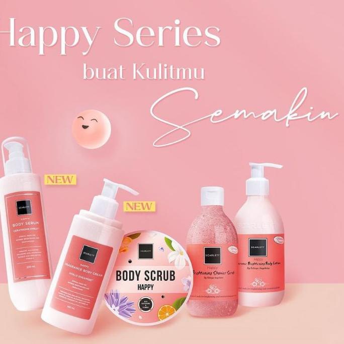 ☺ Scarlett Happy / Scarlett Baru / Scarlett Body Serum / Scarlett Body Cream ➹