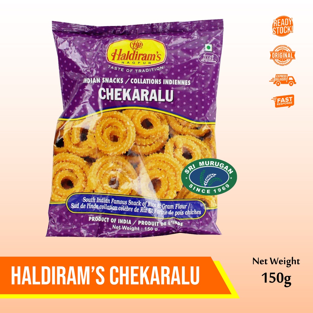 

HALDIRAM'S CHEKARALU 150g