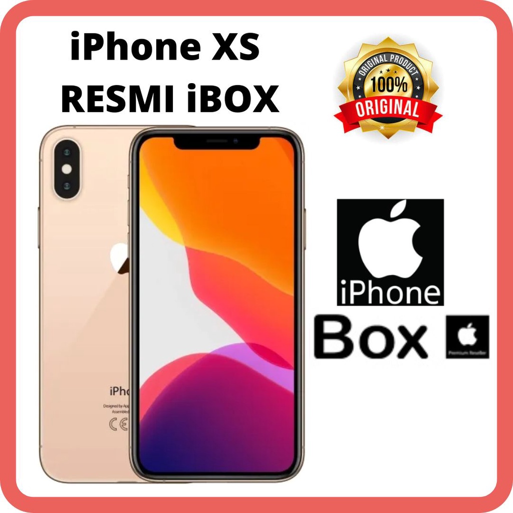 iPhone XS 64GB 256GB Garansi Resmi iBox | Ps Store | Pstore