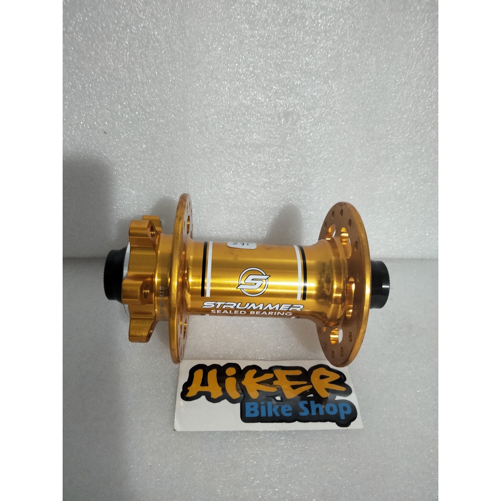 Hub Depan Kuning Strummer Boost 350 6bolt 32holl baru