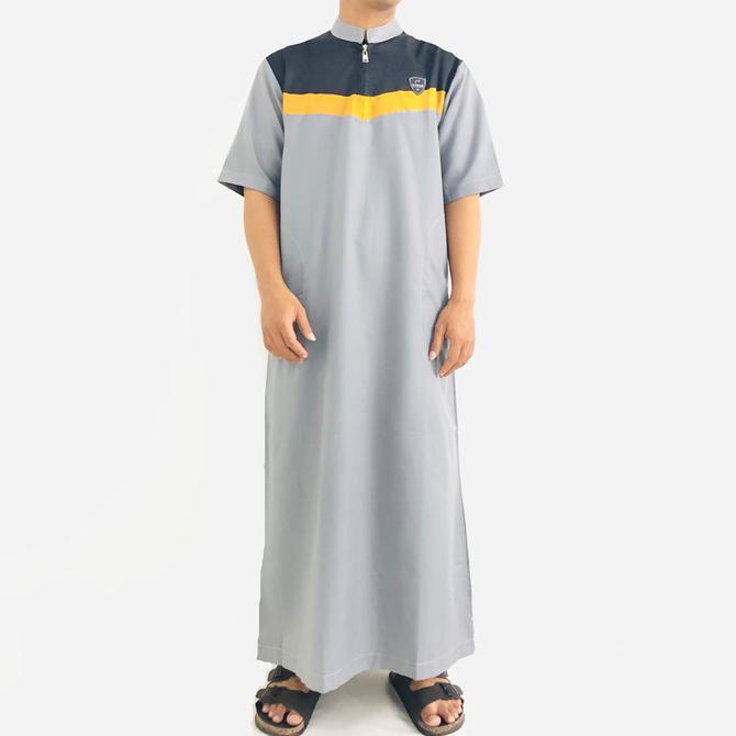 BAYAR DITEMPAT JUBAH YAMANI LENGAN PENDEK GAMIS PRIA FASHION MUSLIM /BAJU KOKO PRIA/BAJU KOKO DEWASA