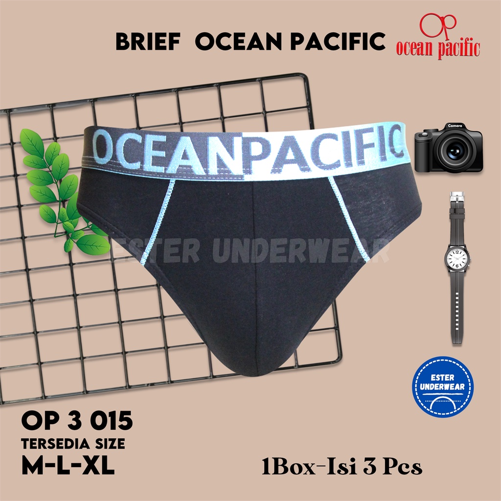 Celana dalam Pria OCEAN PACIFIC OP 015 ISI-3 PCS