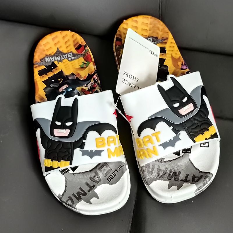 Sandal anak karakter Hero Sendal betmen anak laki laki Selop import anak