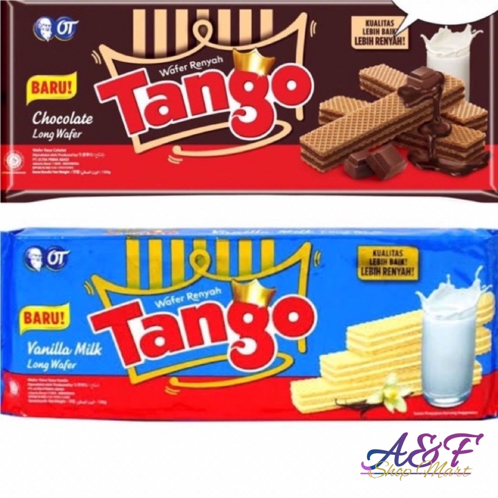 Tango Wafer Long 110gr Coklat Vanila