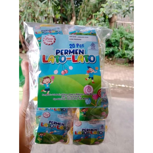 

PERMEN LATO LATO ISI 20