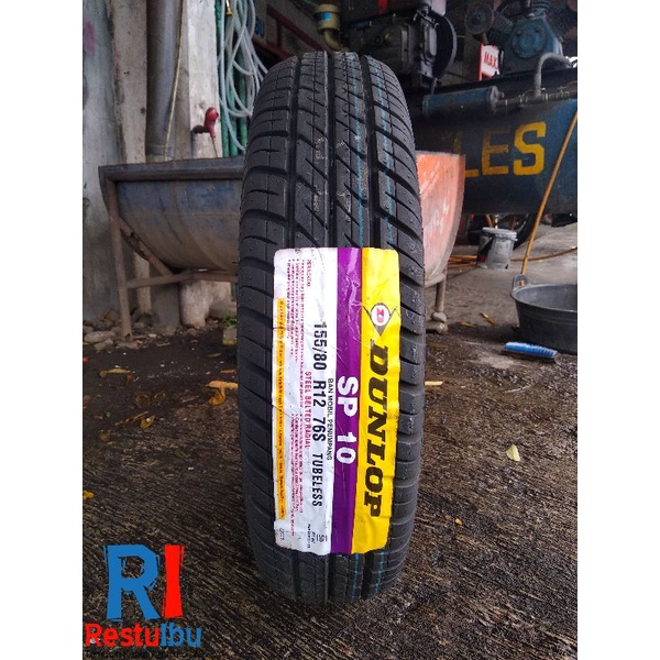 Ban Tubeles Dunlop SP10 155/80 R12