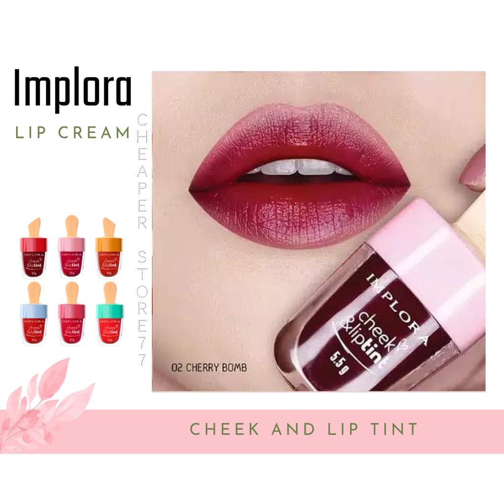 IMPLORA - CHEEK &amp; LIPTINT 5.5 GR