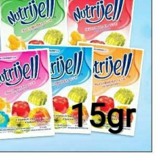 

⅍ Nutrijell 15gr perbox isi 12 pcs ✿