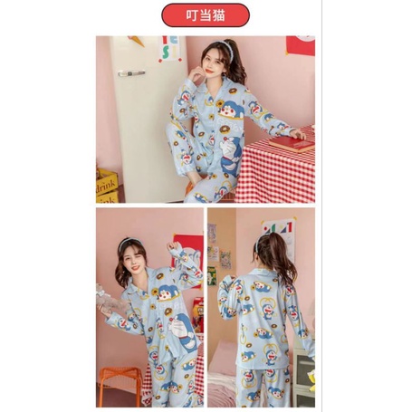 Baju Tidur Wanita Import/Piyama Wanita Import Setelan PP/Baju Tidur Muslimaj