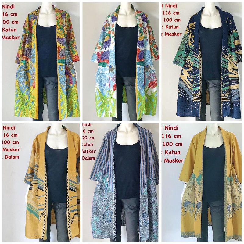 Outer Batik Nindi Batik Solo Tuman