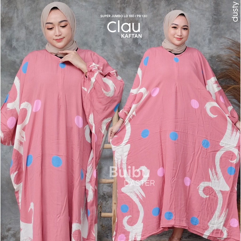 DASTER ARAB JUMBO LD 180 CM LOWO KAFTAN BIG SIZE XXXXL BUMIL BUSUI FRIENDLY RESLETING DEPAN KAIN RAYON TEBAL