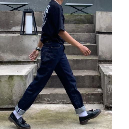 ✤ Celana Denim Selvdege Accent Original Zeon Denim 14Oz ♕