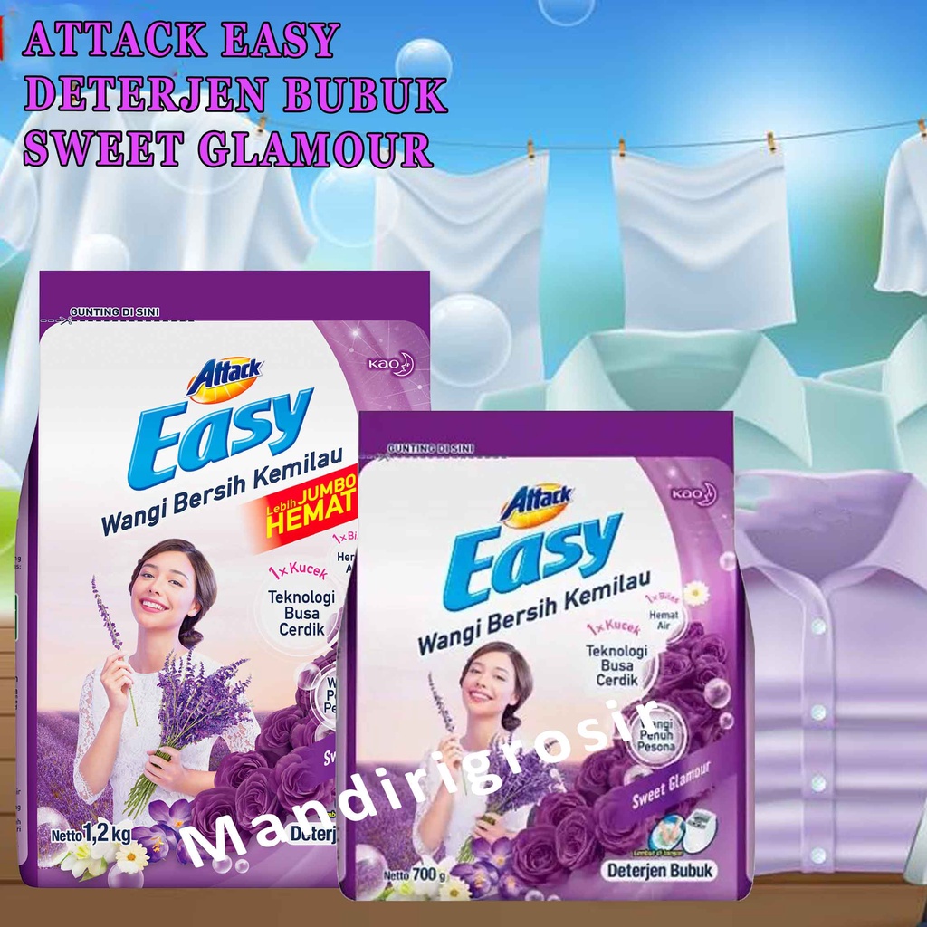 ATTACK EASY 1X KUCEK 1X BILAS 700g-1,2KG