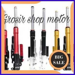suku cadang Shockbreaker depan Ktc racing Nmax new , Nmax old / Up side down usd KTC Nmax new , Nmax