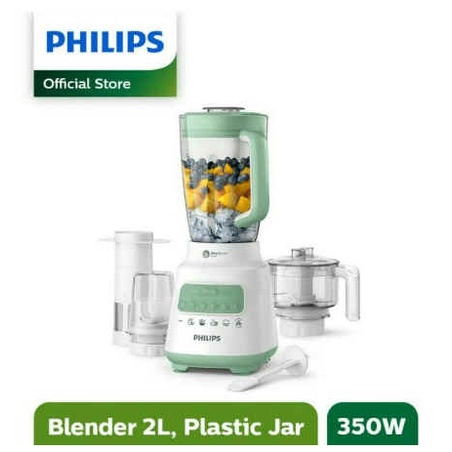 PHILIPS BLENDER HR 2223 FULL SET / 4 IN 1 PELUMAT (2 LITER) GARANSI RESMI 2 TAHUN 5000 SERIES PRO BLEND CRUSH CHOPPER