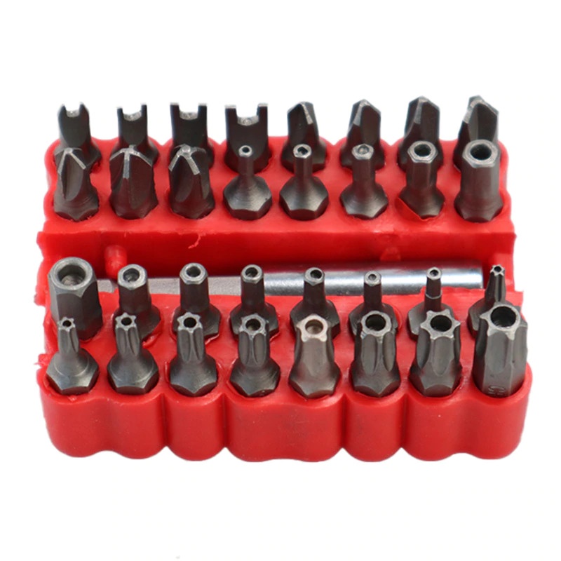 COD SET 33 PCS Mata Bor Obeng Magnet Screwdriver Cordless / Baja Komplit Plus Minus Bintang