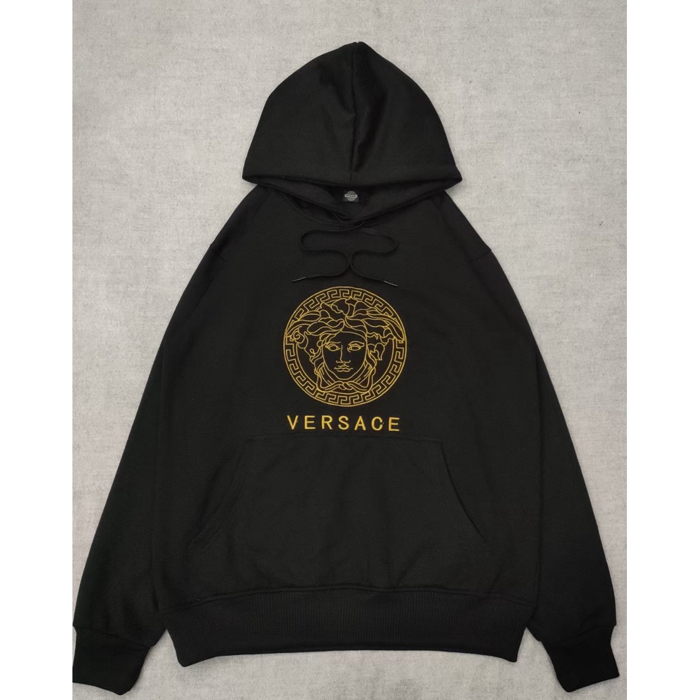 Jaket hoodie versache premium / sweater hoodie branded unisex / jaket pria wanita distro