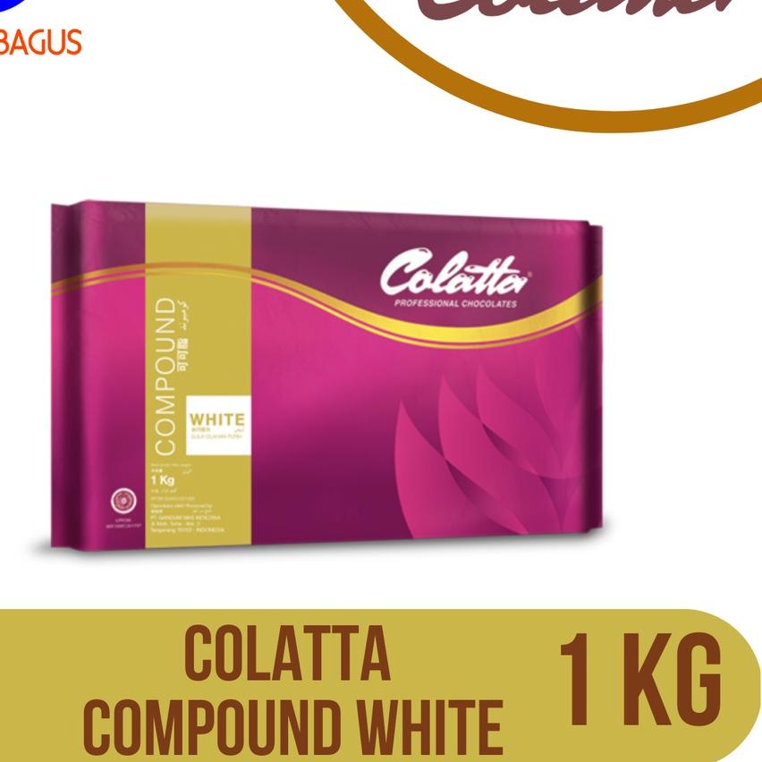 

♧ Coklat Batang - Colatta White Chocolate Compound 1kg ✽