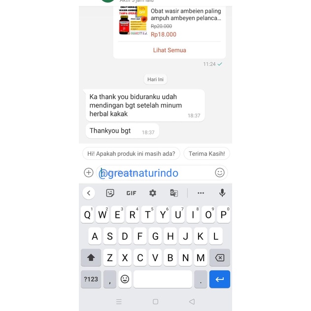 Obat gatal panu selangkangan kulit paling ampuh kurap biduran alergi kudis alergi dingin Hepatifit Naturindo