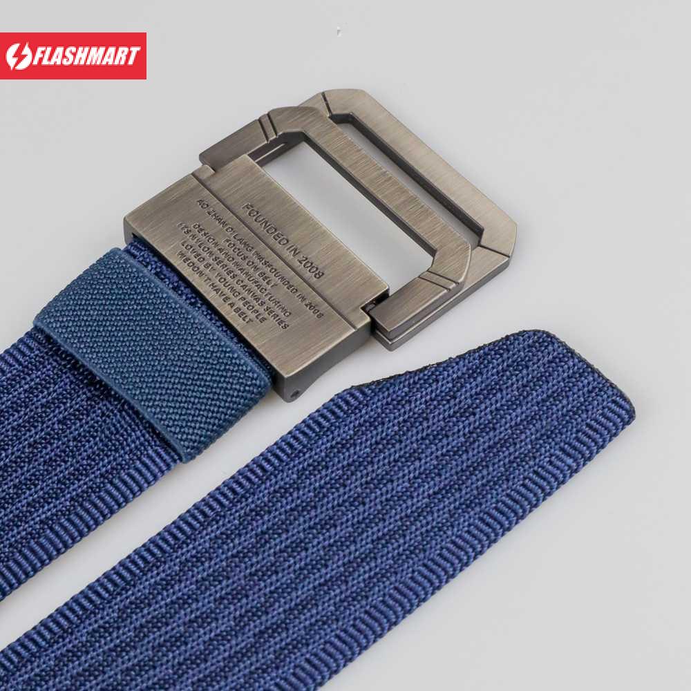 Flashmart Rhodey Craftman Tali Ikat Pinggang Pria Canvas Buckle Belt - B1030