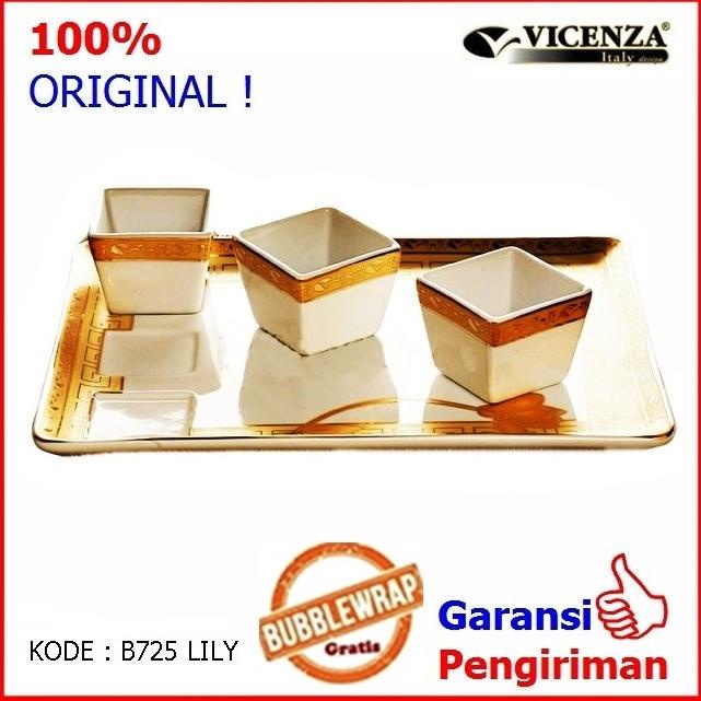 Salad Plate Piring Salad Piring Kudapan Keramik High Quality Vicenza