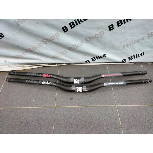 Handlebar Nautilus Fly Carbon diameter 35 rise 20 mm panjang 80 cm