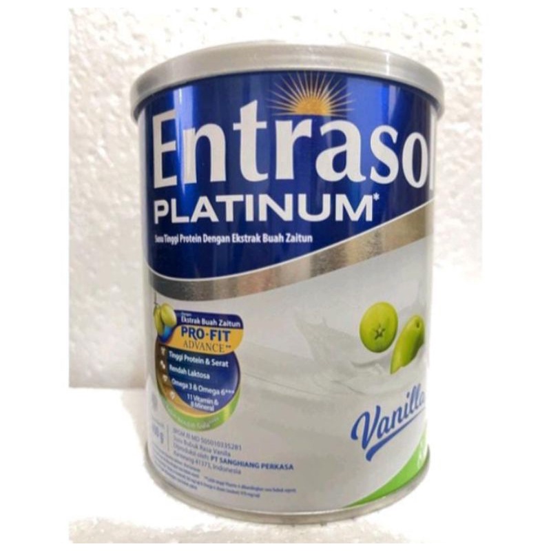 

ENTRASOL PLATINUM , SUSU TINGGI PROTEIN & TINGGI ANTIOKSIDAN