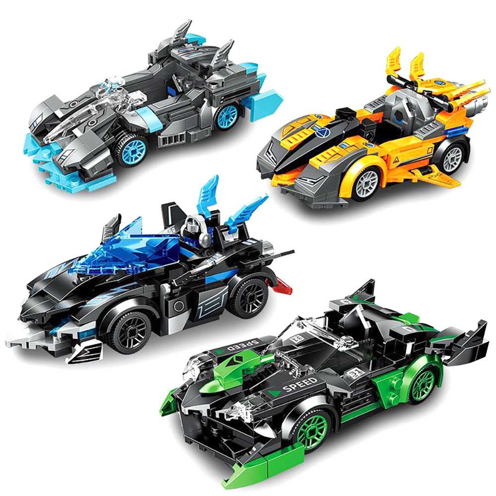 ZHEGAO Building Blocks Mainan Mobil Mobilan Rakit Mobil Sport Car Anak - QL0738 / QL0739