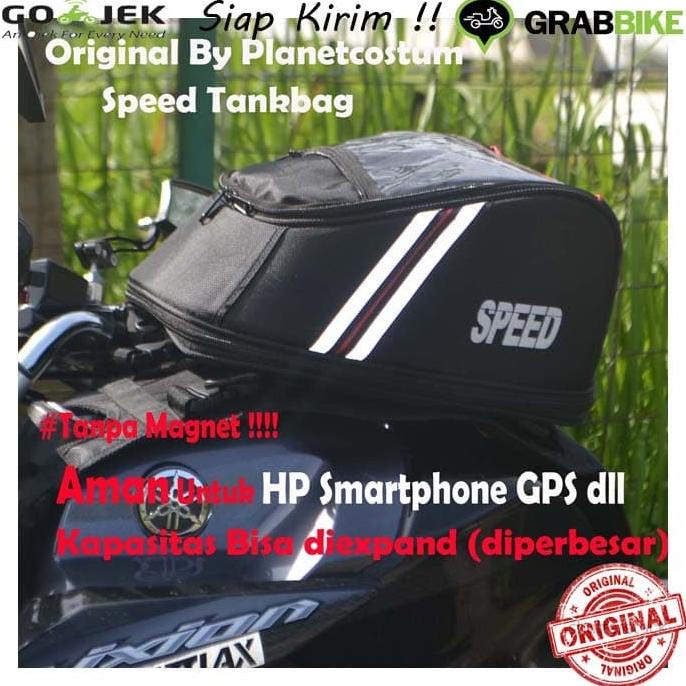 TANKBAG SPEED PLANETCOSTUM UNTUK MOTOR HONDA CB 150 R / TAS TANGKI / T