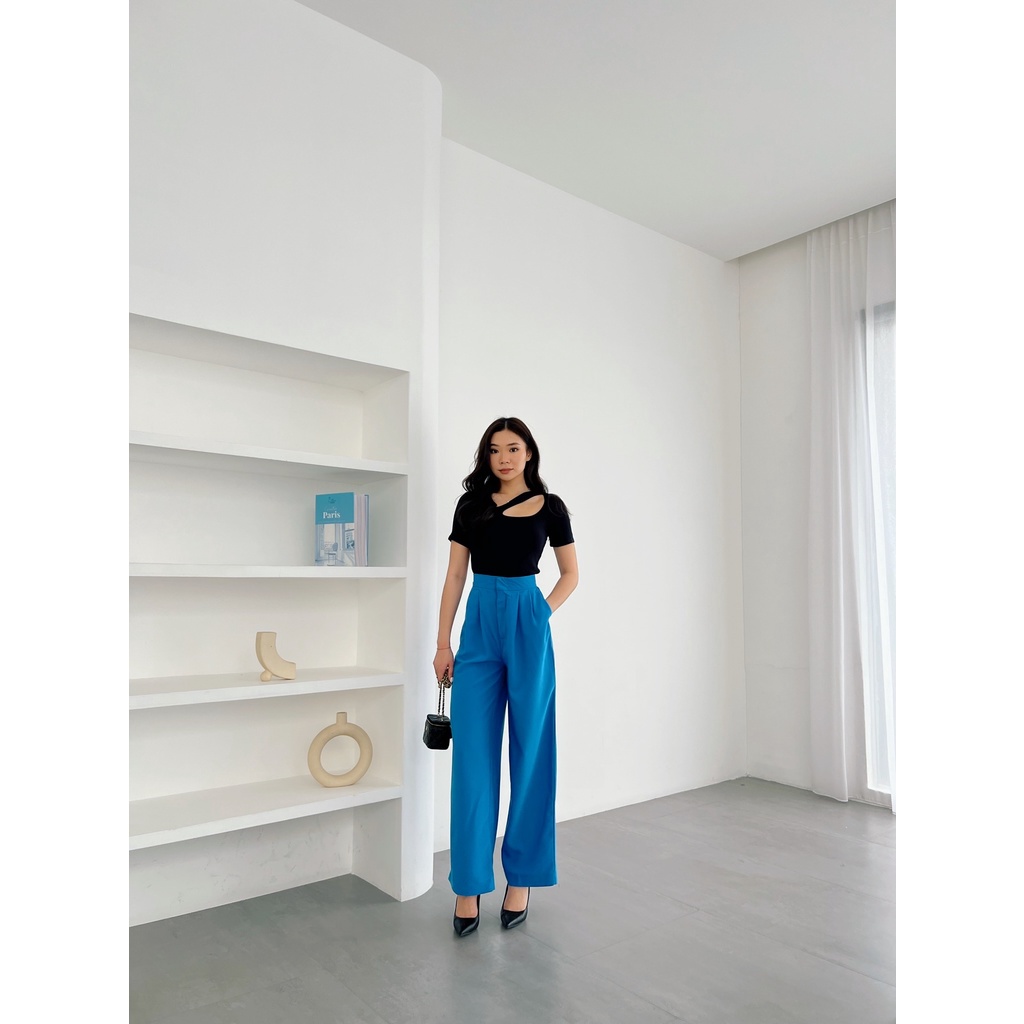 [ Marveile ] Posie Highwaist Pants / HW Cullote Pants